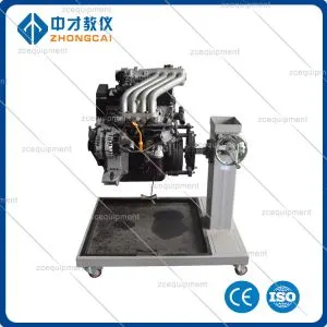 Scoala de predare Echipamente Display Rotativ Motor Stand